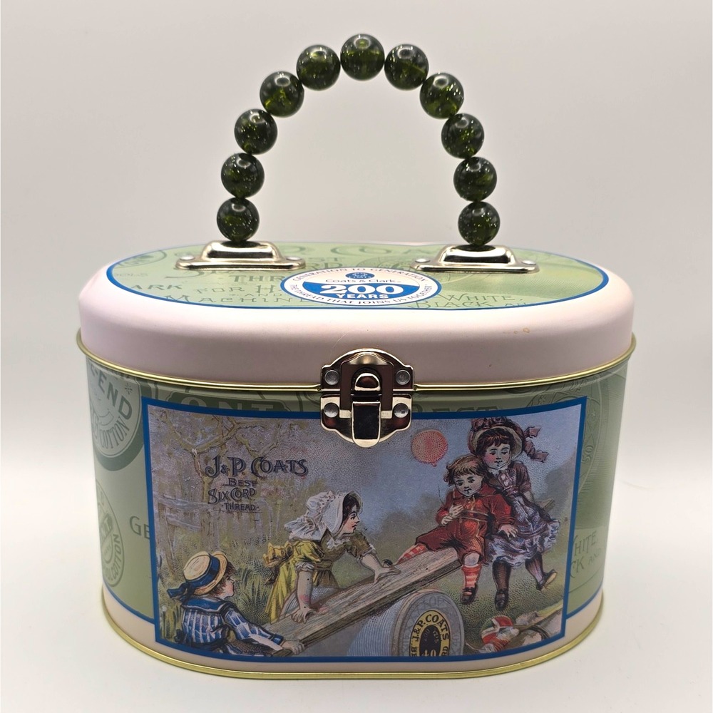 Coats & Clark 200 Years J&P Coats Six Cord Thread Advertising Tin, 2011